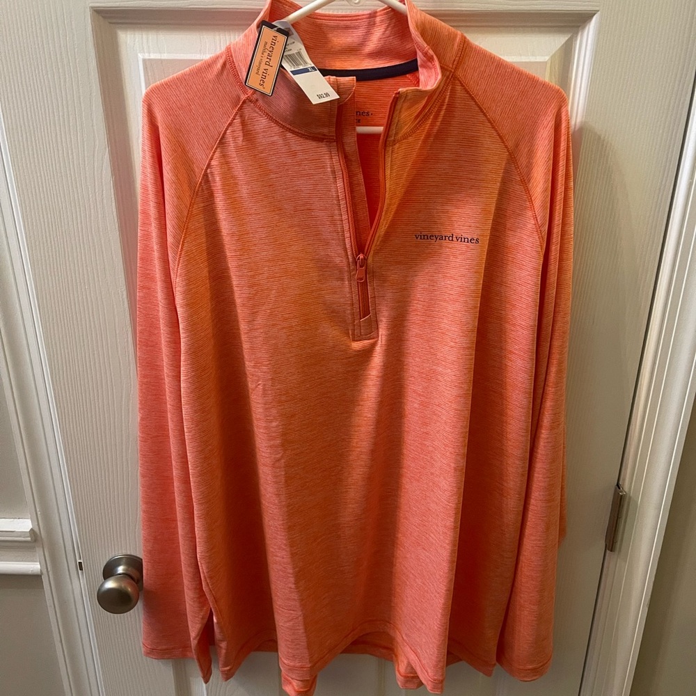 Vineyard Vines BRAND NEW WITH TAGS performance quarter zip shirt